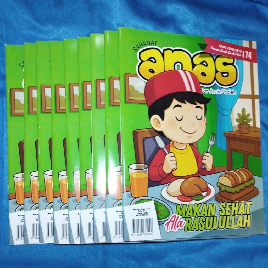 Majalah Anak muslim "Anas" edisi Januari 2026