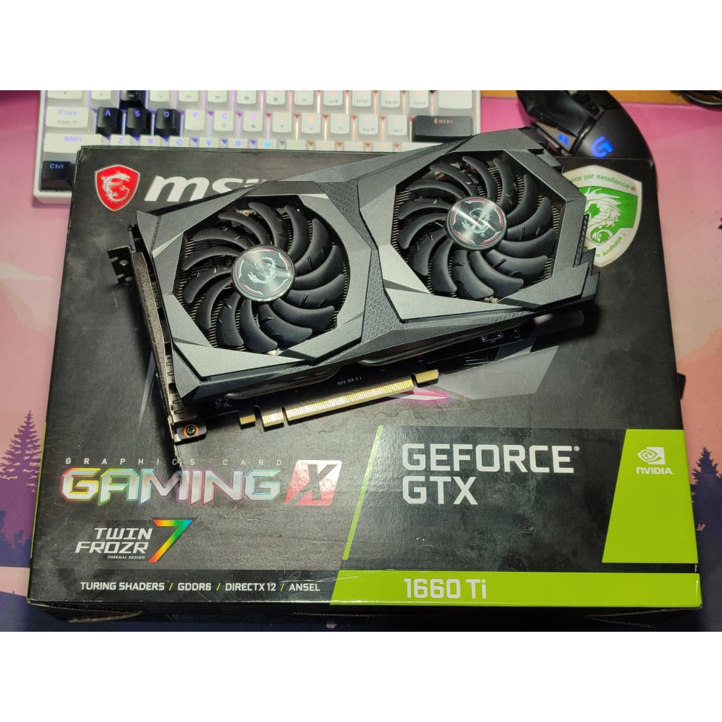 VGA MSI GeForce GTX 1660 Ti GAMING X 6GB DDRR6 192Bit | GTX1660Ti
