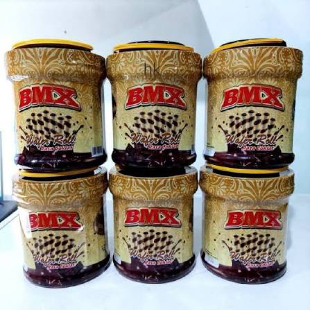 [New] BMX Wafer Roll 1 Kardus 1 Dus 1 Karton isi 6 Toples