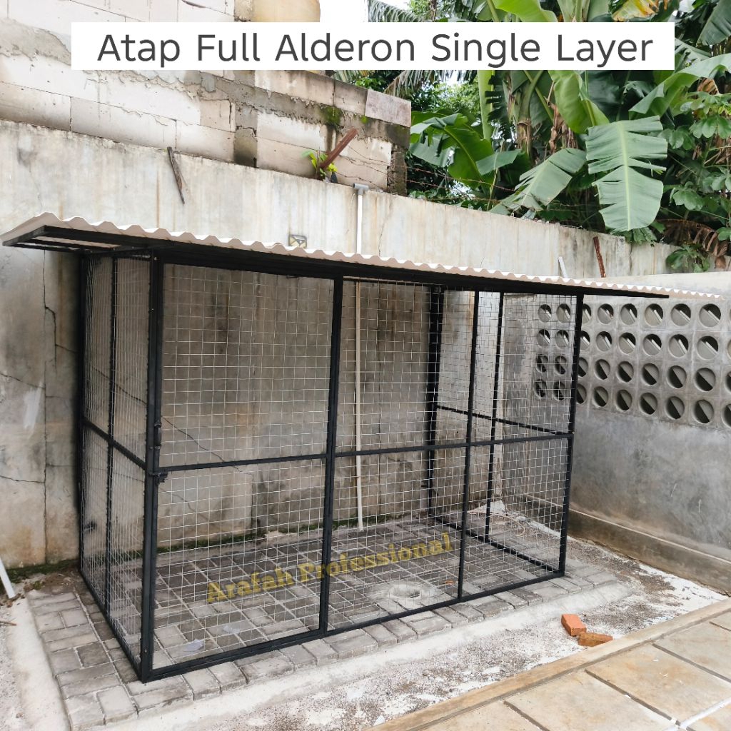 Kandang Rumah Kucing Anjing Model Loss Full Besi Besar Kotak