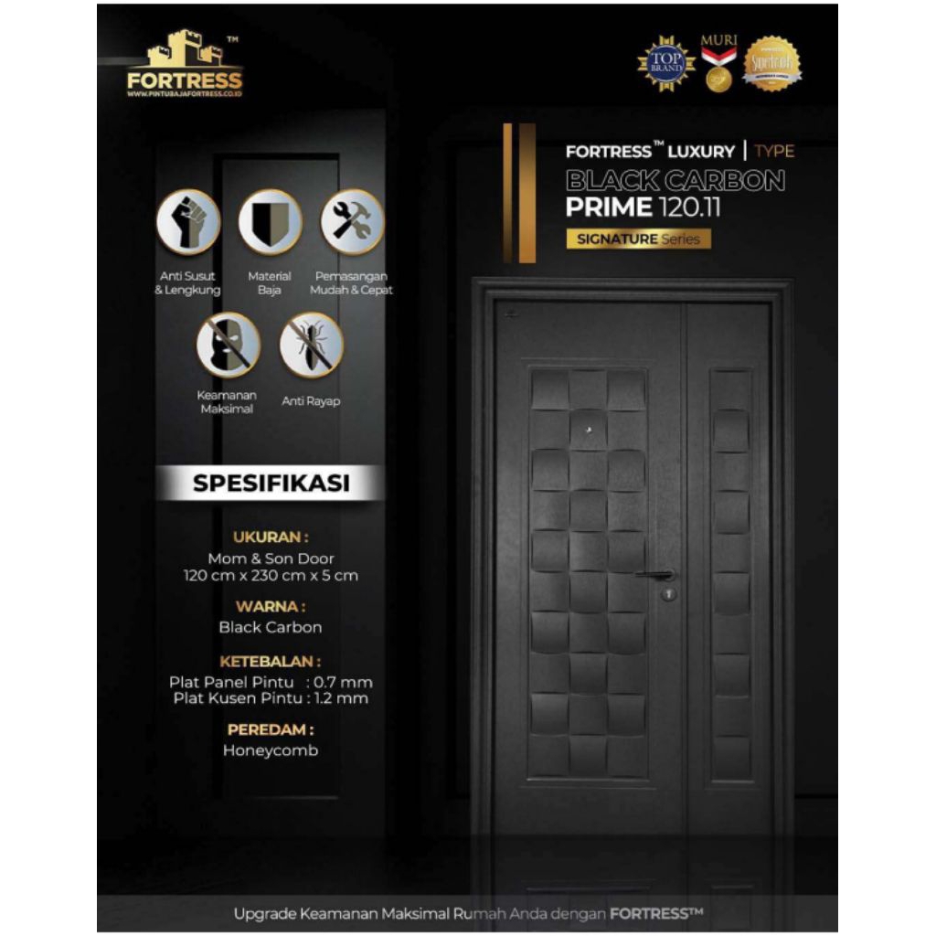 PINTU BAJA FORTRESS TYPE PRIME BC 11 - 90.11,120.11,150.11