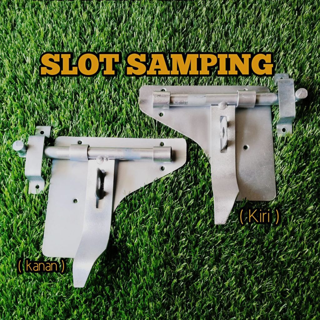 Slot grendel Kunci Pintu Lipat Sleding Ornamen Pagar Besi