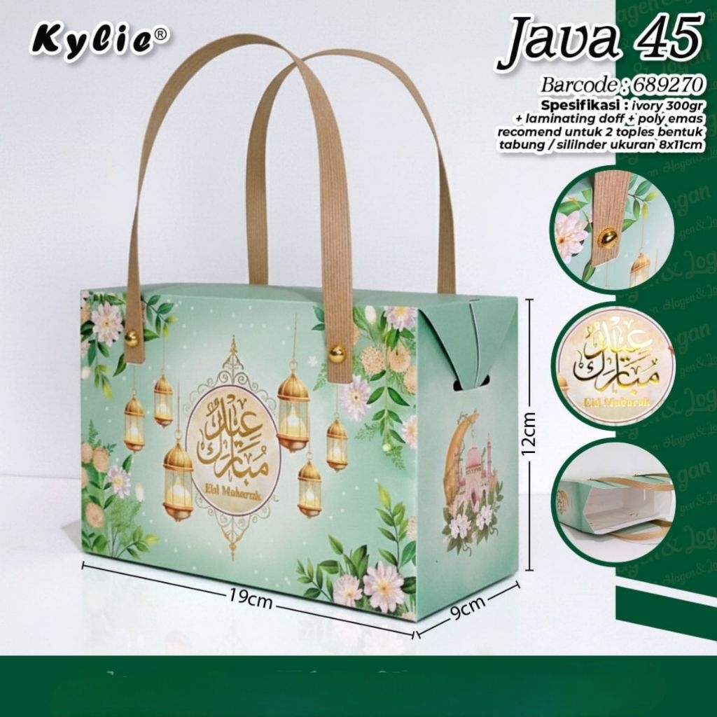 BOX LEBARAN IDUL FITRI UNTUK 2 JAR 600ML