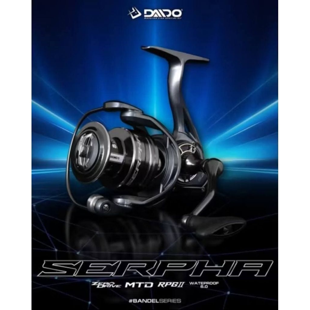 REEL DAIDO SERPHA 3000 POWER HANDEL KATROL KEREKAN PANCING TERBARU