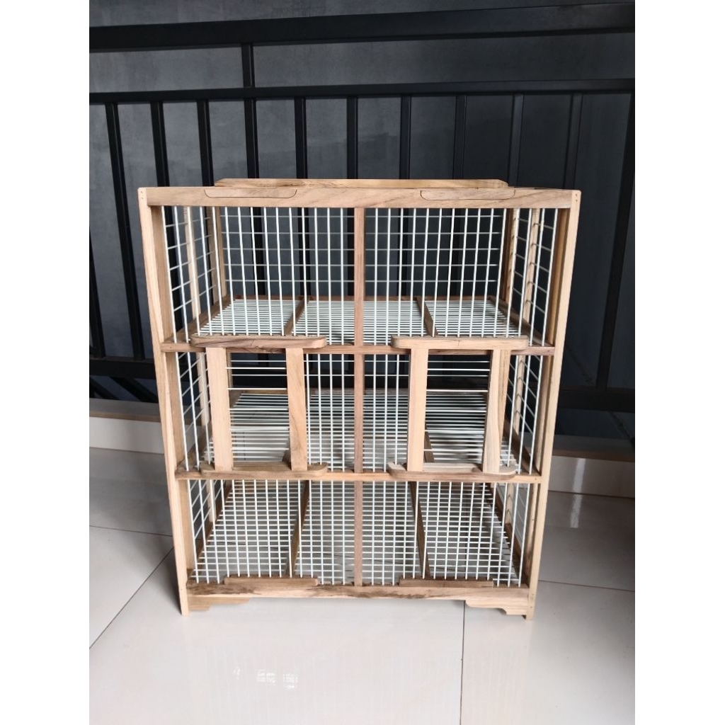 dongdang pelepas merpati 6 pintu (ambrukan/rakitan)