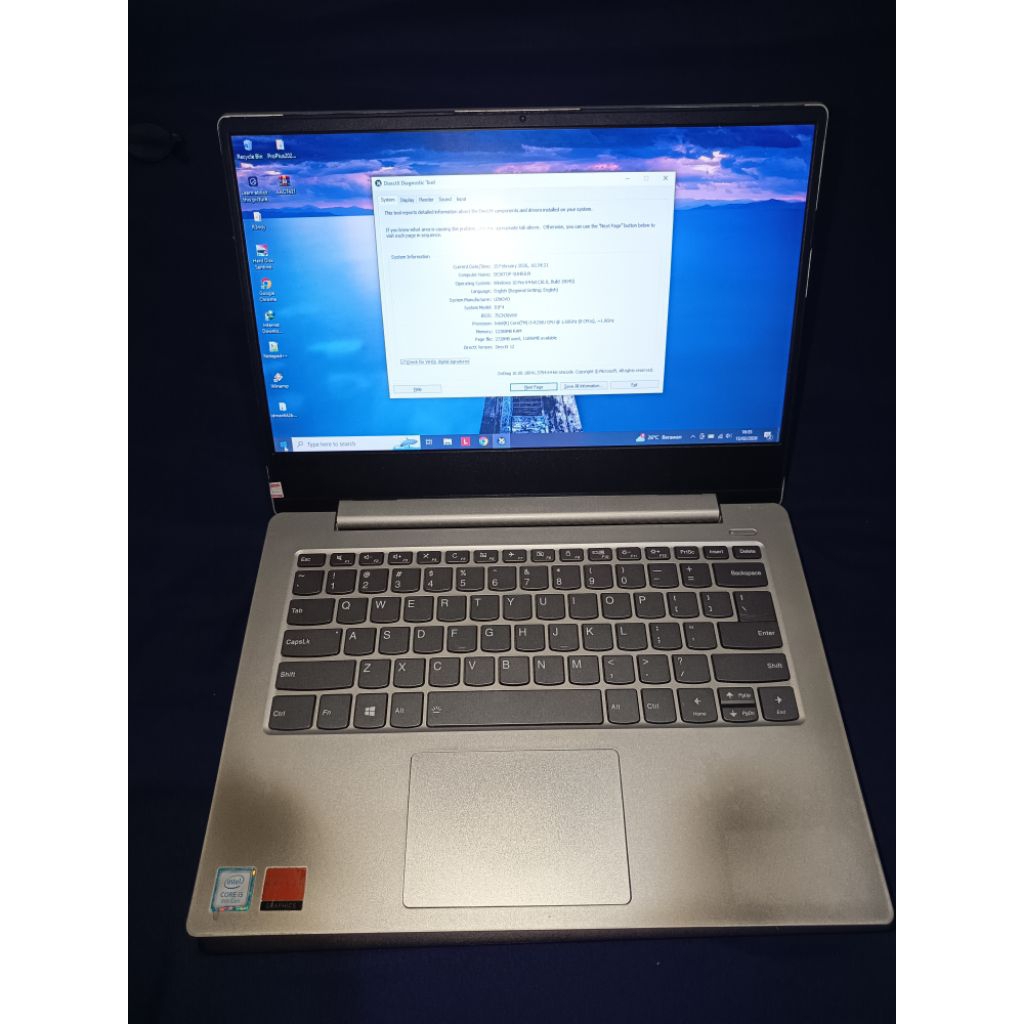 Lenovo Ideapad 330s core i5-8250U + AMD Radeon 535, second normal