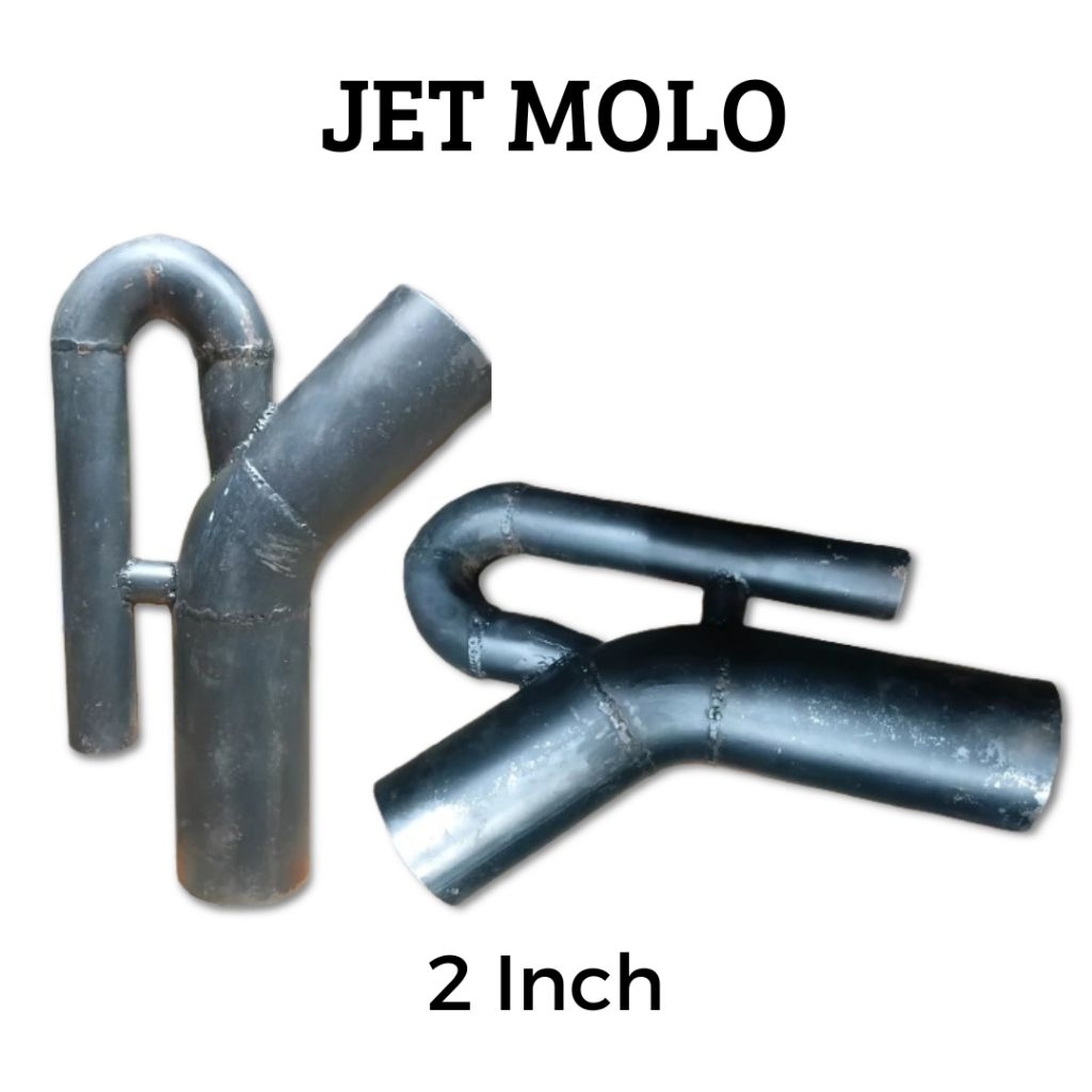Jet Molo alat bantu penambangan emas (nozzle jet) yang digunakan untuk menghisap dan menyemprotkan m
