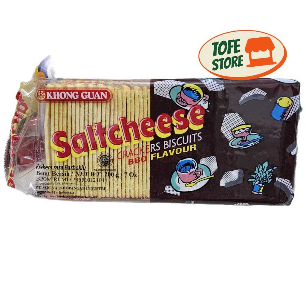 KHONG GUAN SALTCHEESE 100gr dan 200GR / Khong Guan Saltcheese