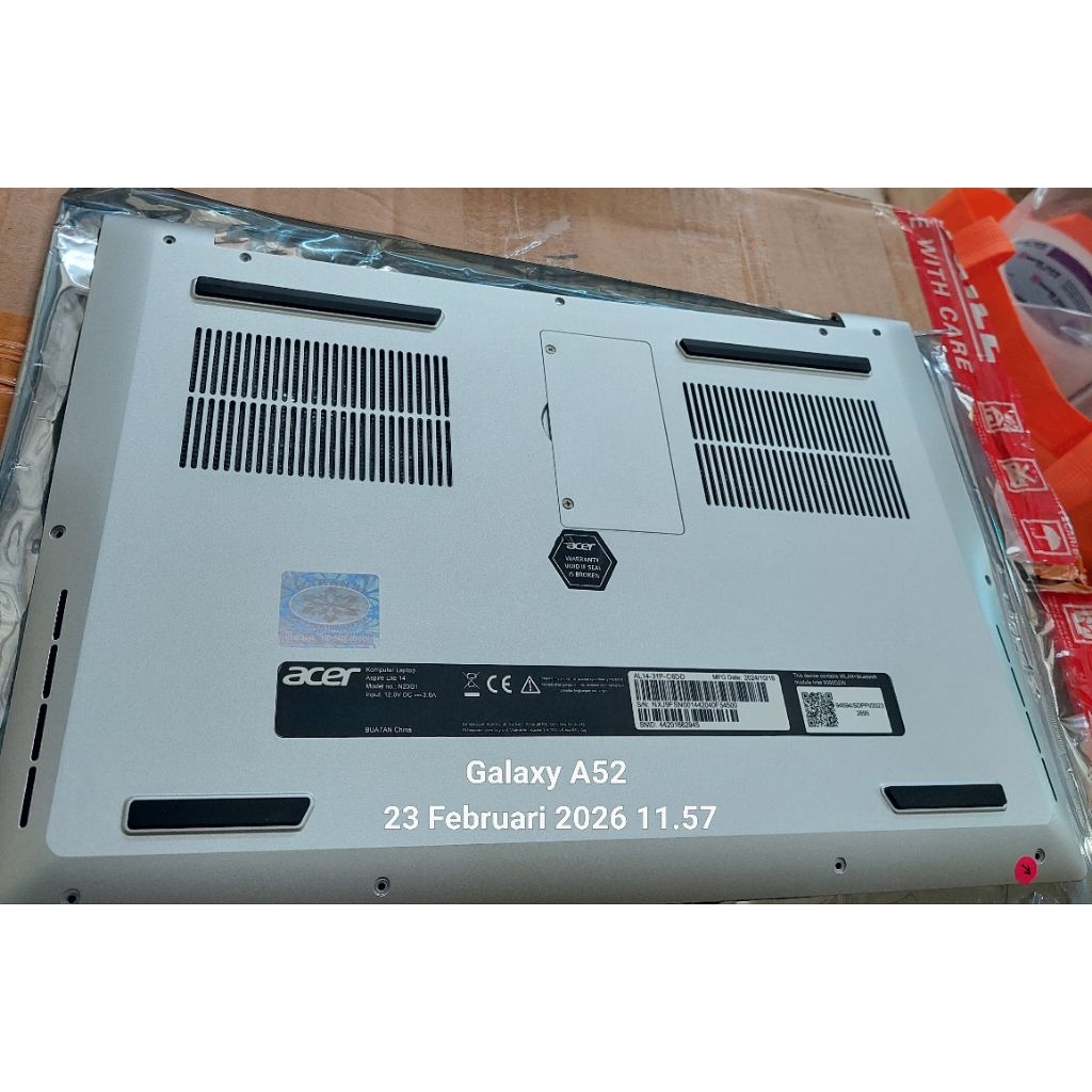 Battom Case Laptop Acer Aspire Lite 14 AL14-31P Originsl Normal