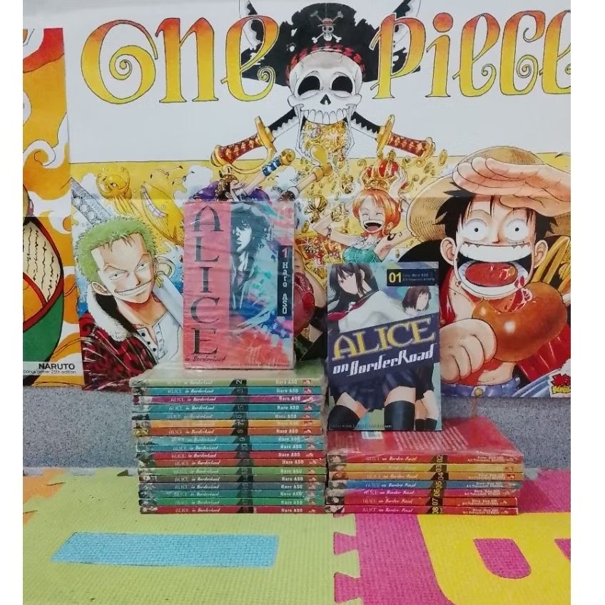 komik full set tamat Alice in borderland 1-18 end + Alice on Border road 1-8 end
