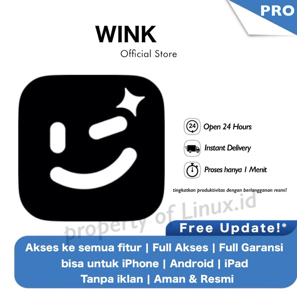 WINK [ PRO ] FULL AKSES IOS & ANDROID