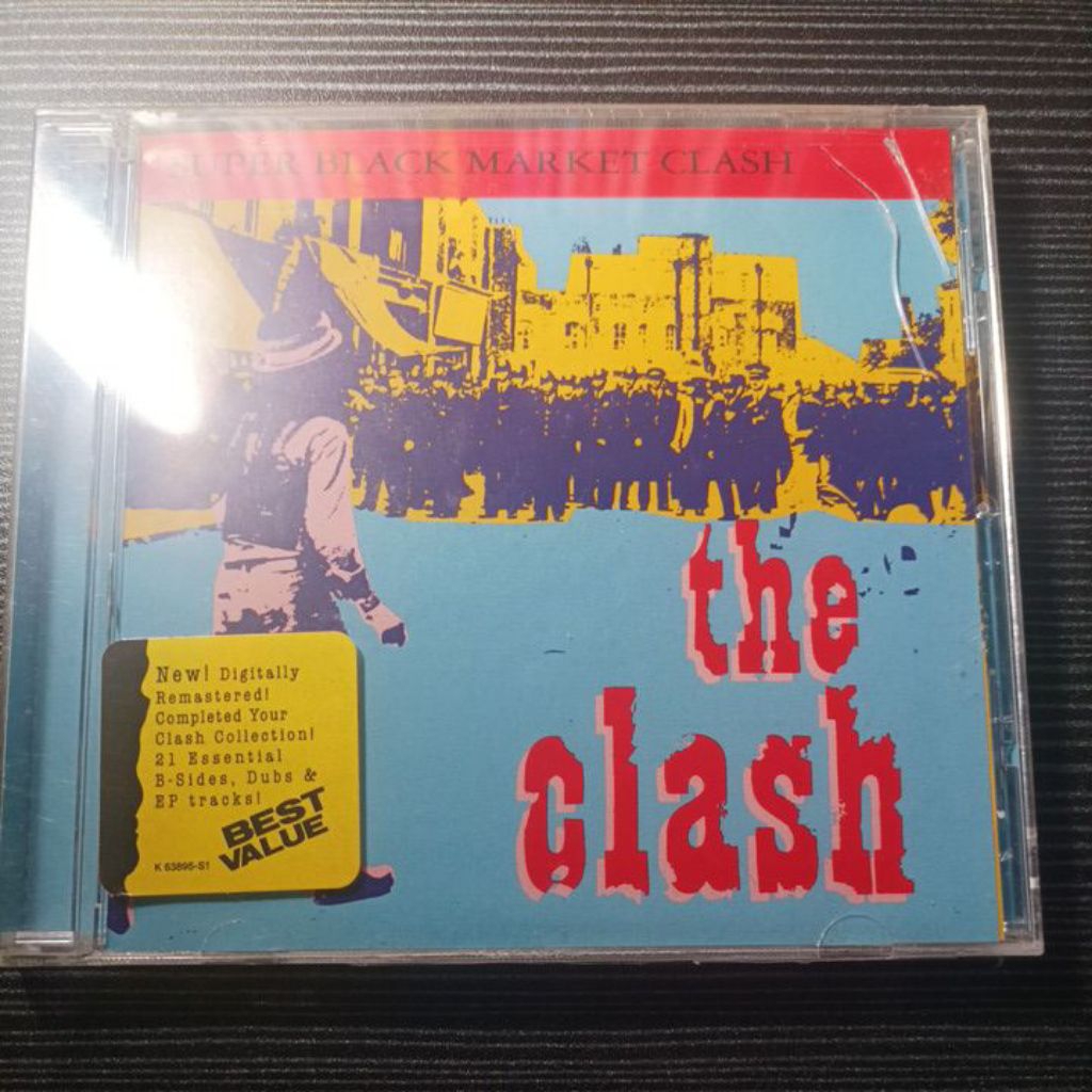 CD THE CLASH - SUPER BLACK MARKET CLASH / USA RELEASES