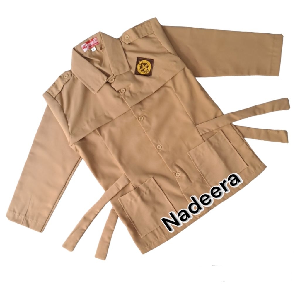 Baju Atasan Seragam Pramuka Sd Tali Anak Perempuan