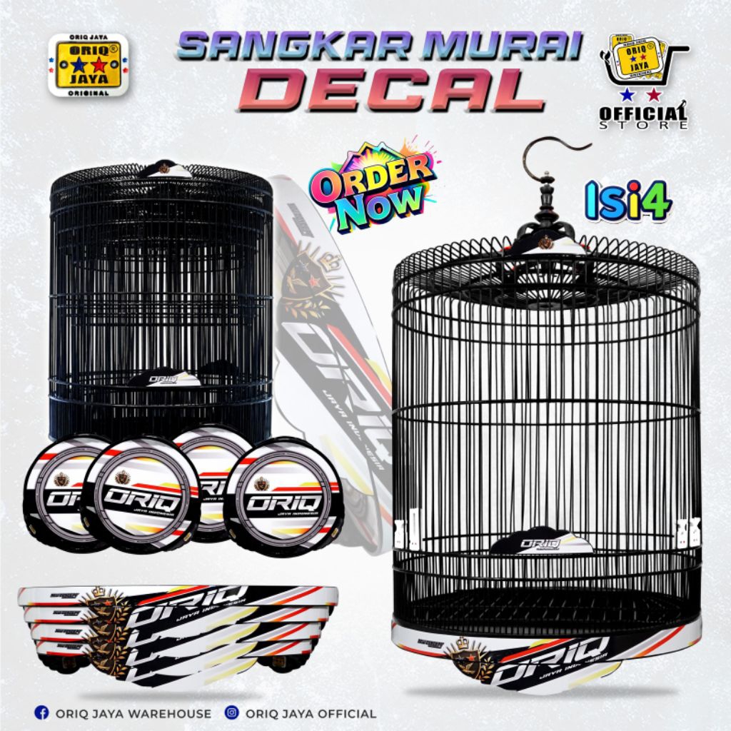 sangkar burung decal sangkar untuk burung murai