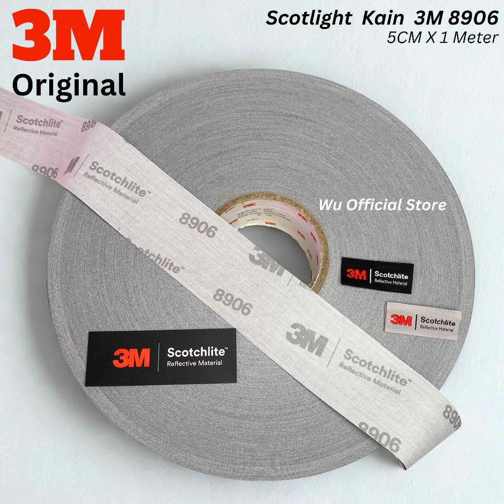 Pita Scotchlite Skotlet Reflektor 3M 8906 5 cm meteran