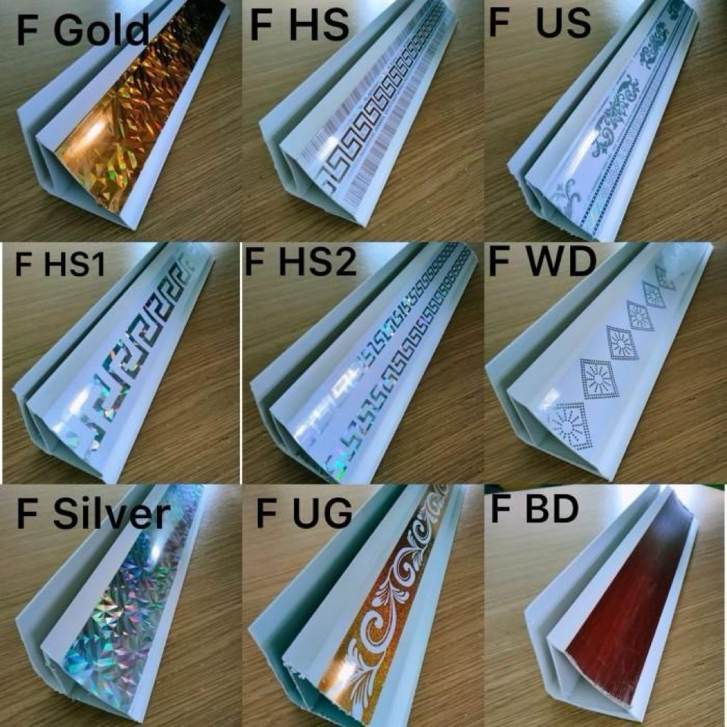 LIST PLAFON PVC MOTIF 6cm - 4 meter