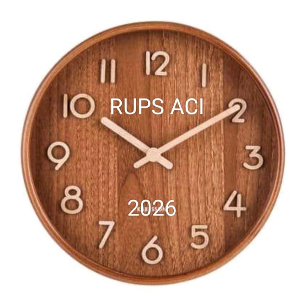 jam dinding custom nama