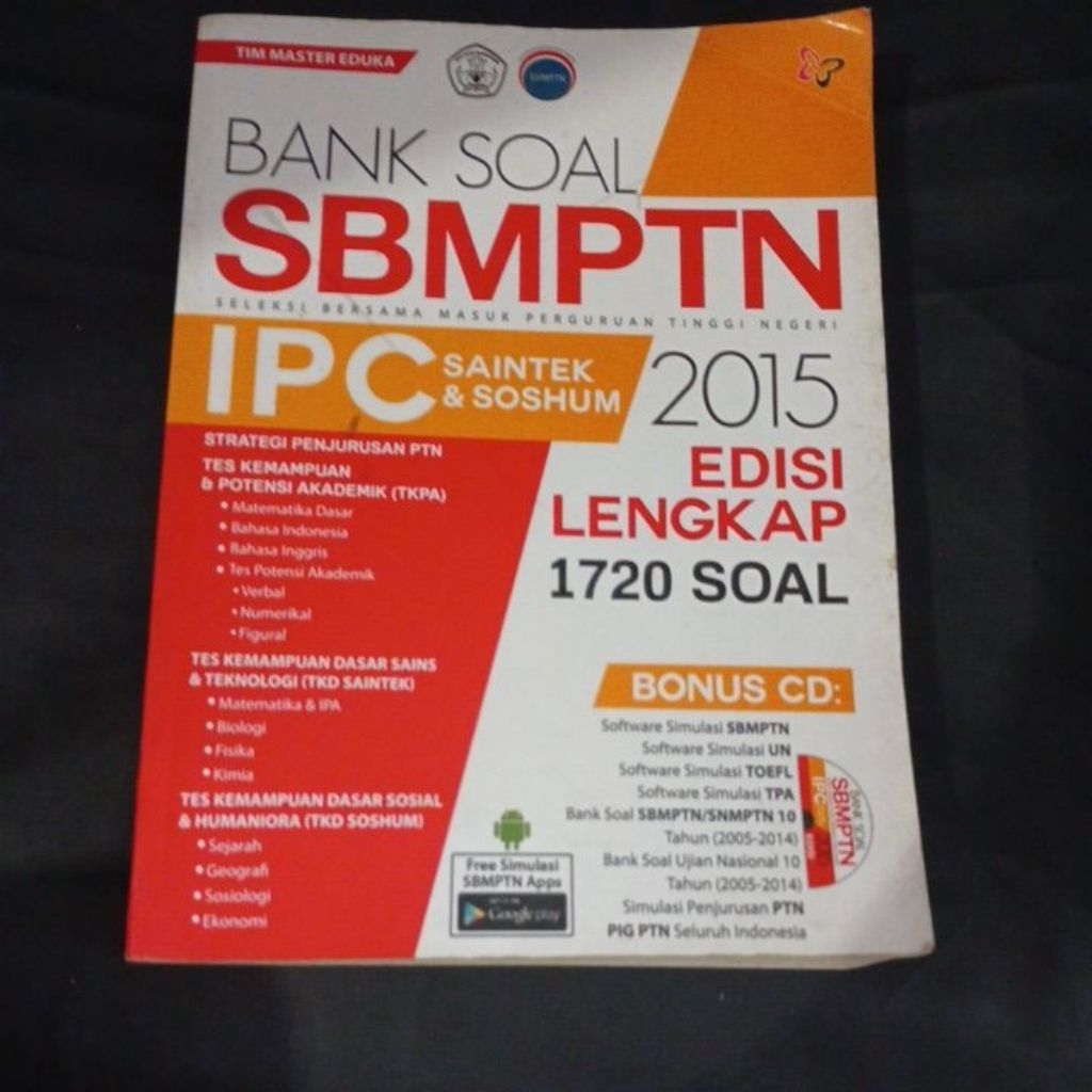 Bank soal sbmptn ipc saintek dan soshum 2015