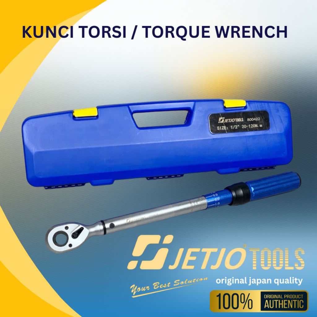 KUNCI MOMENT KUNCI TORSI TORQUE WRENCH | JETJO TOOLS | LAKONI PRO