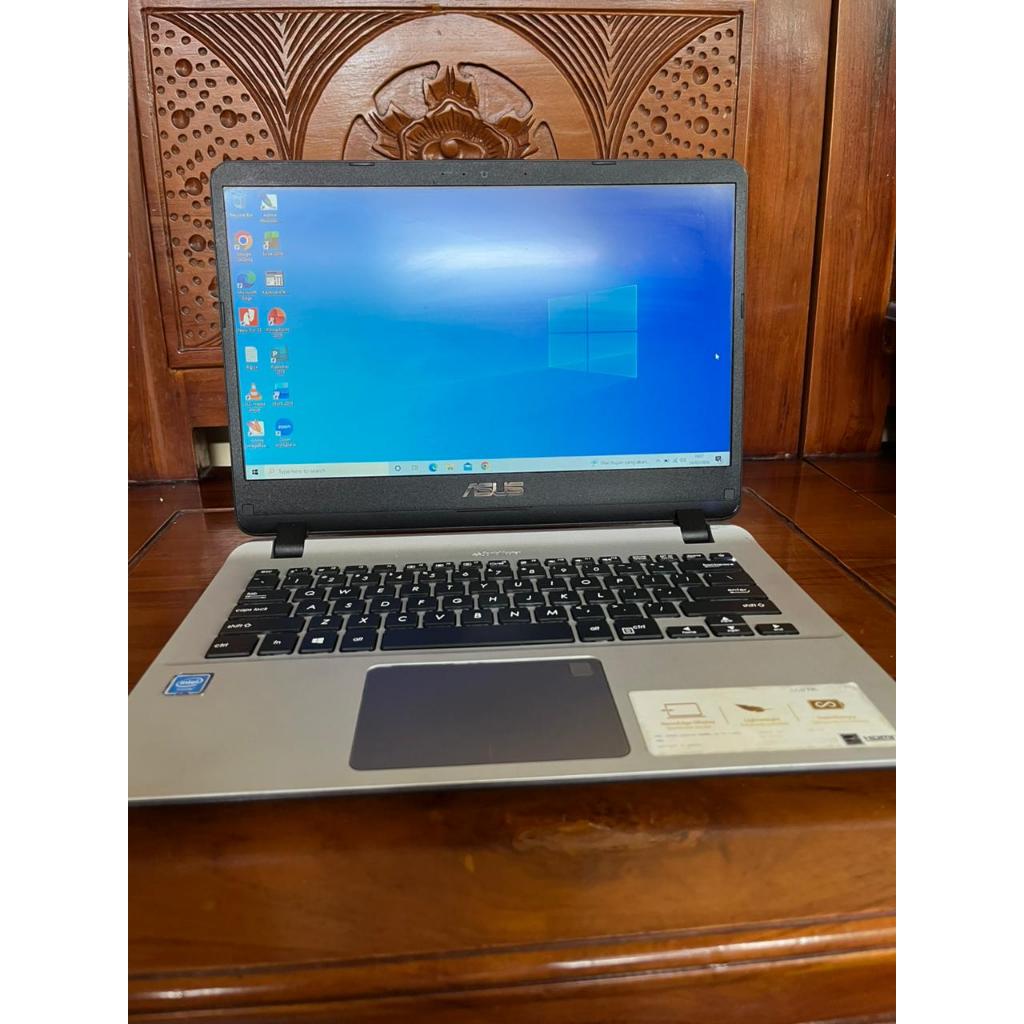 Jual ASUS A407M,LAPTOP INTEL CELERON RAM 4 SSD