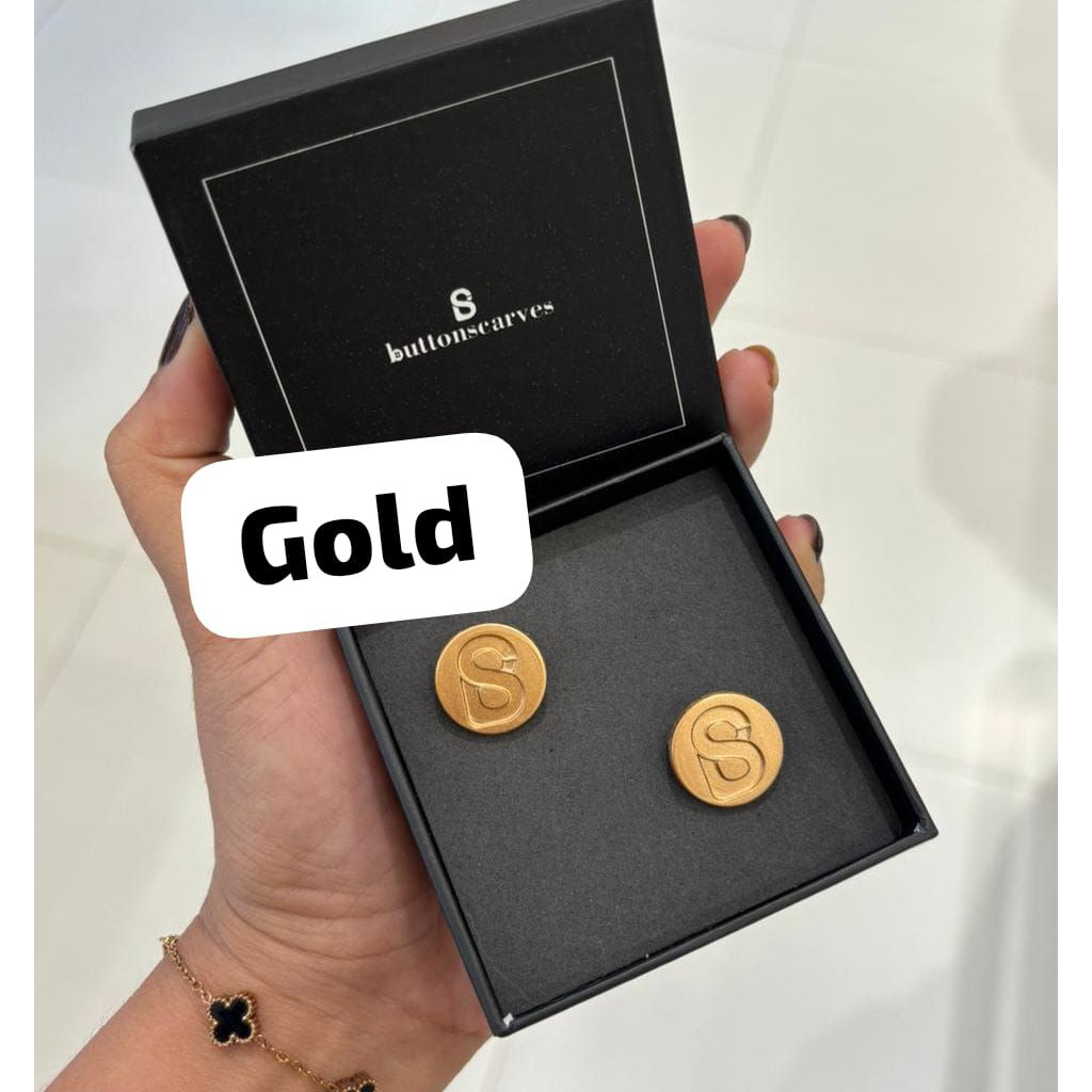 READY KIRIM Buttonscarves Brooch | Pin Dagu Set isi 2 Original