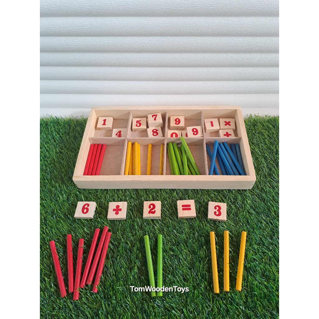 Mainan Edukatif Stik Angka Mainan Anak TK PAUD