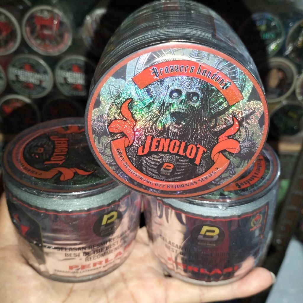 Gelasan MATOT JENGLOT 3000Y GREY PREMIUM KASAR GARANG SPESIAL KEJURNAS PERLASI by BRAZZERS BANDUNG