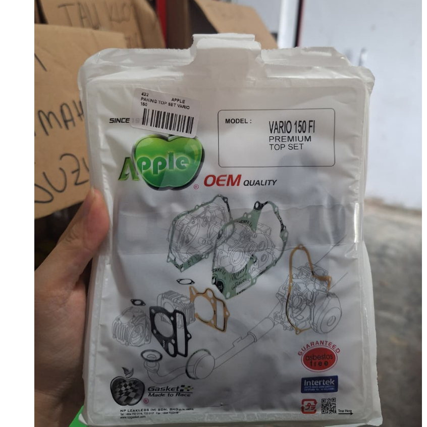 PAKING TOP SET VARIO 150