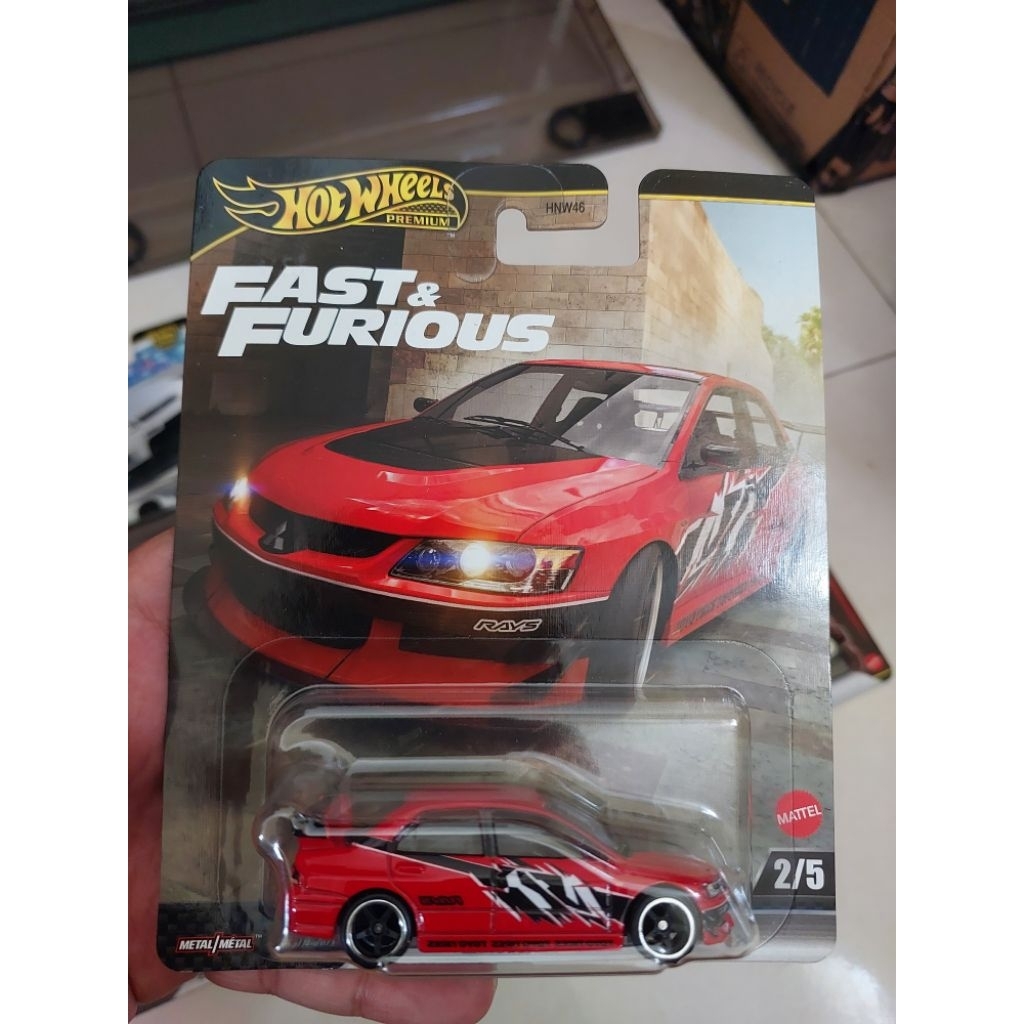 Hotwheels Lancer Evolution IX Fast and Furious Premium
