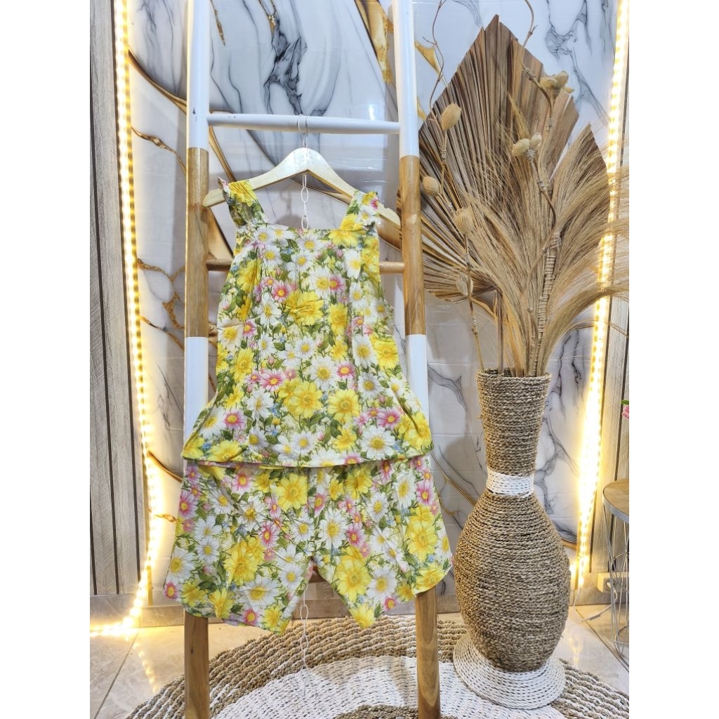 Setelan Pendek Tanktop Rayon