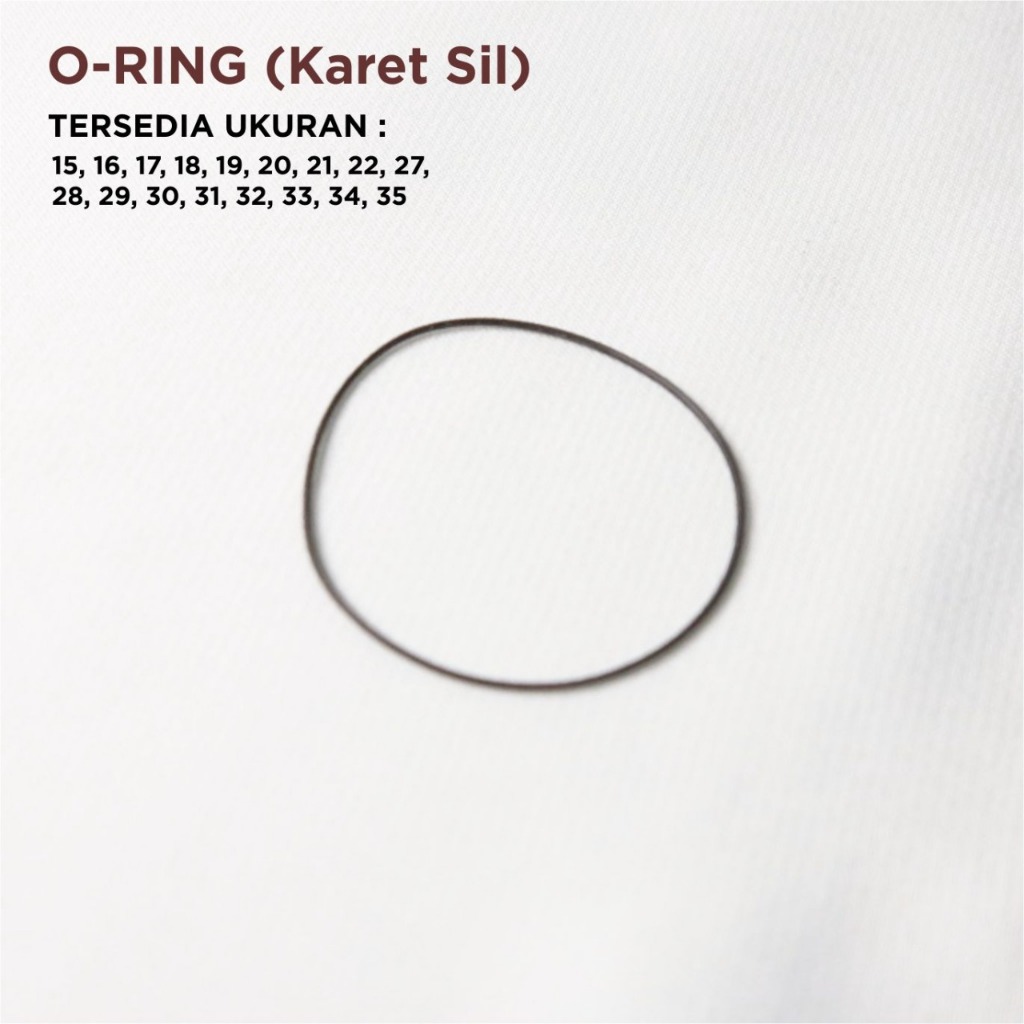 CARDIFF O Ring (Karet Sil) Jam Tangan