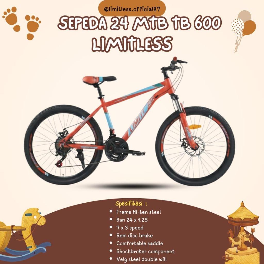 Sepeda Gunung MTB 24 TB 600
