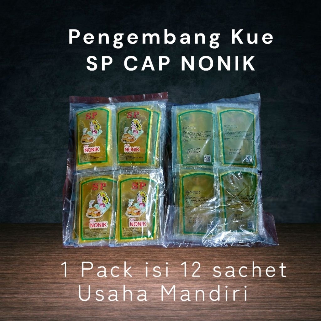 SP CAP NONIK Pengembang Kue 1Pack Isi 12 Sachet