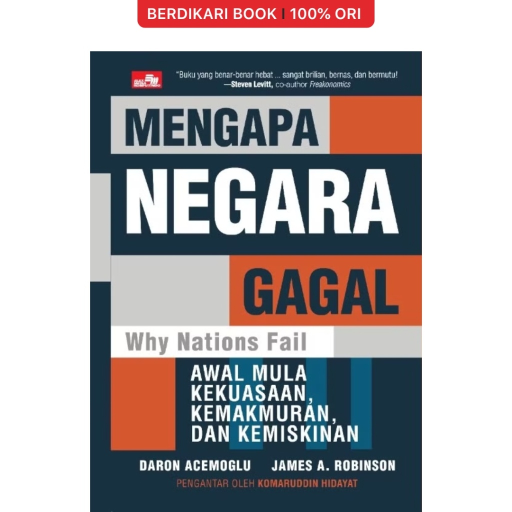 Berdikari - Mengapa Negara Gagal Why Nations Fail - Gramedia