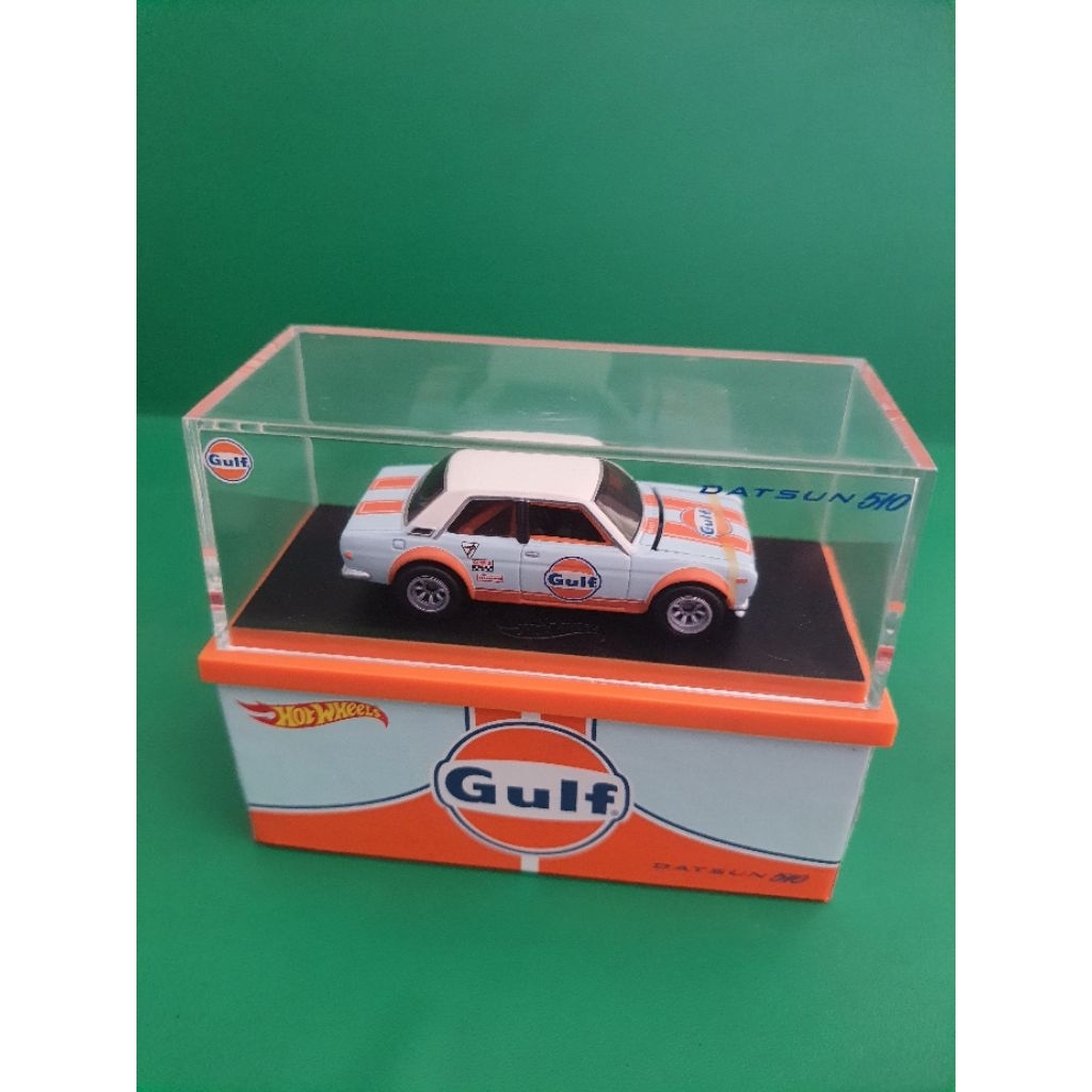 hotwheels datsun 510 RLC Gulf bre gold