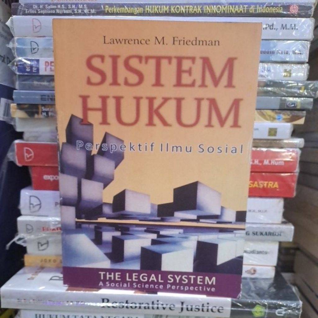sistem hukum perspektif ilmu sosial lawrence m friedman