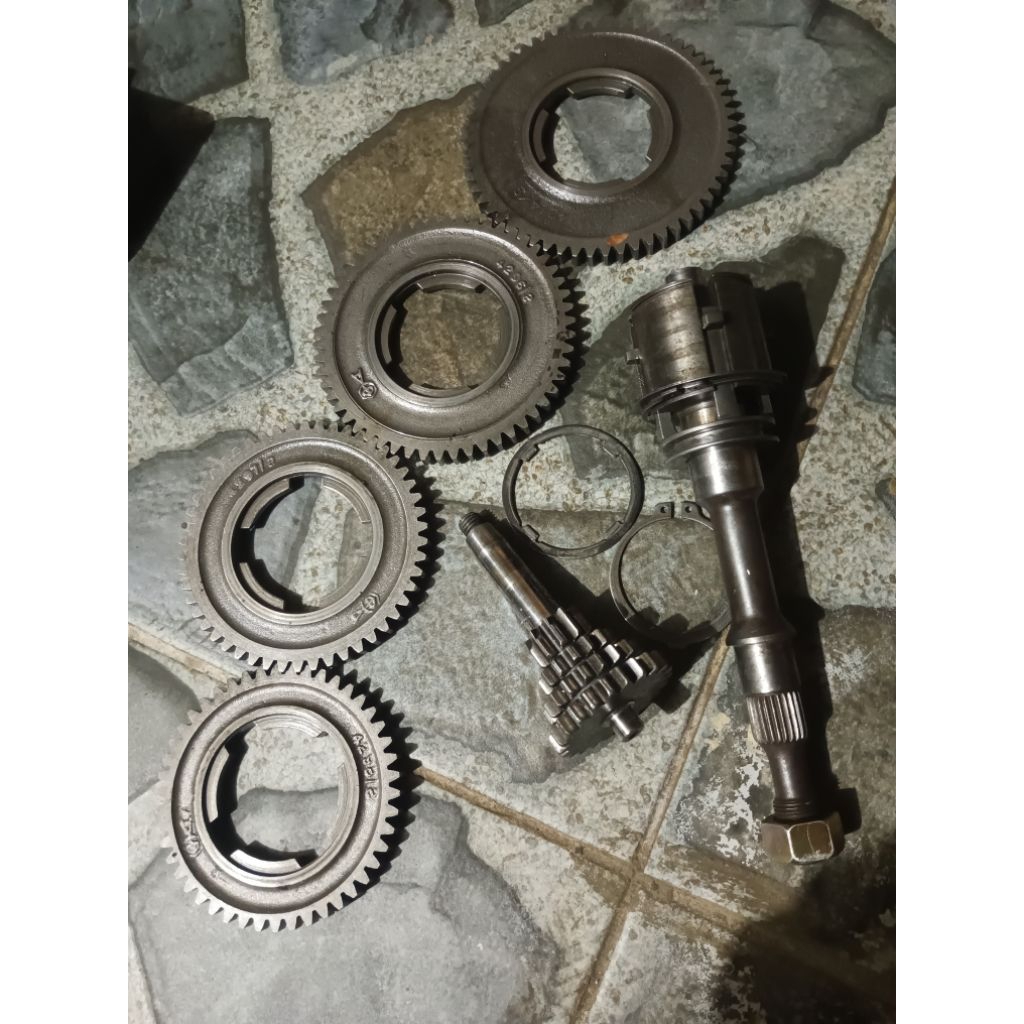 Gearset 4 speed smallframe Ori Copotan PK