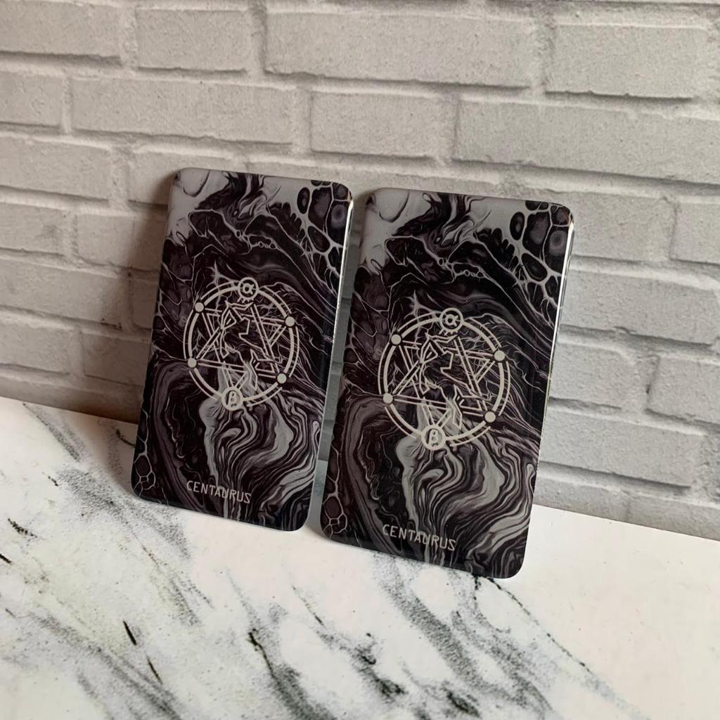 (PO) AKRILIK PRINTING UV BACKDOOR M 200 ABSRAK GREY FULLPRINT