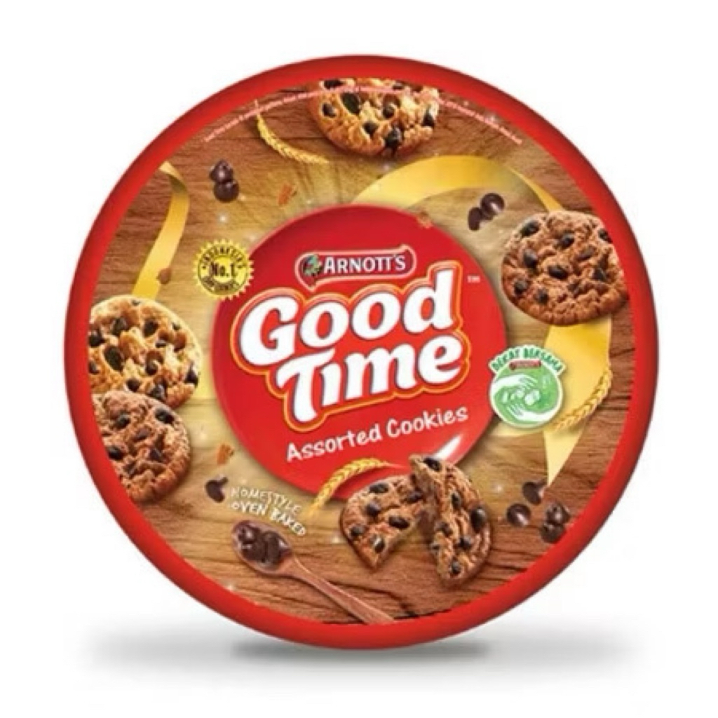 Good Time Assorted Cookies Kaleng 223gr