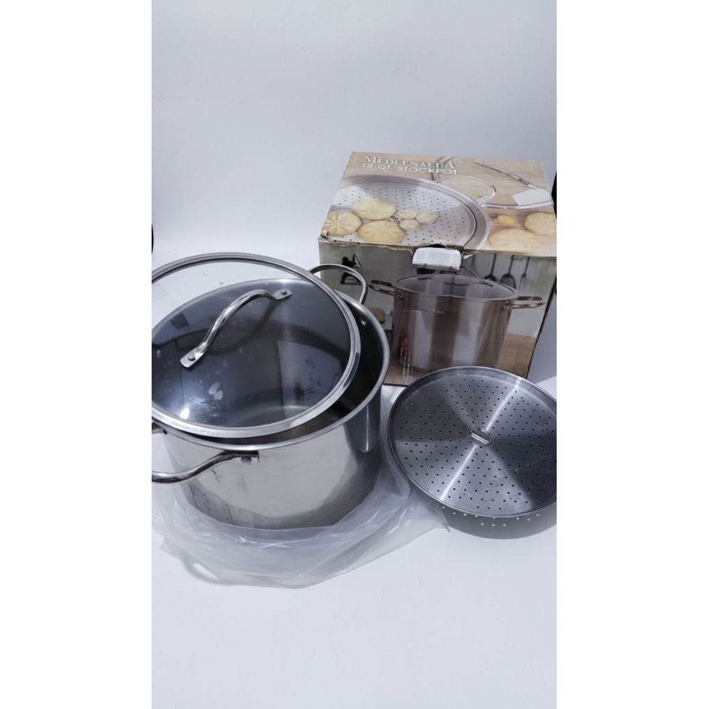Stockpot Medeenalux 12 Qt