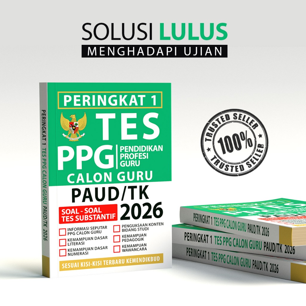 BUKU PPG PRAJABATAN GURU PAUD 2026 - PPG CALON GURU PAUD 2026