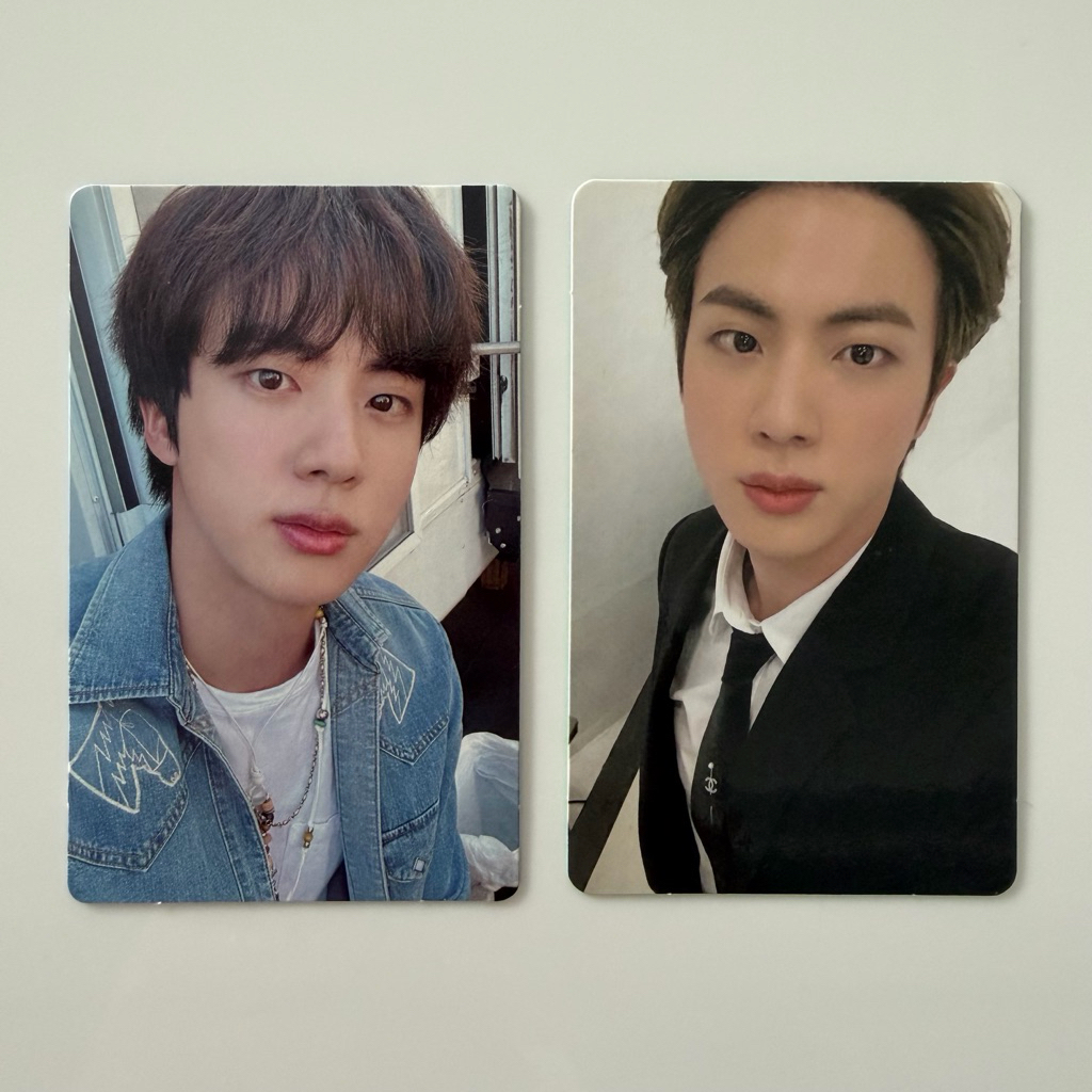 BTS Memories Of 2020 DVD 2021 Digital Code PC Photocard Photo Card Jin Kim Seokjin Official Ori