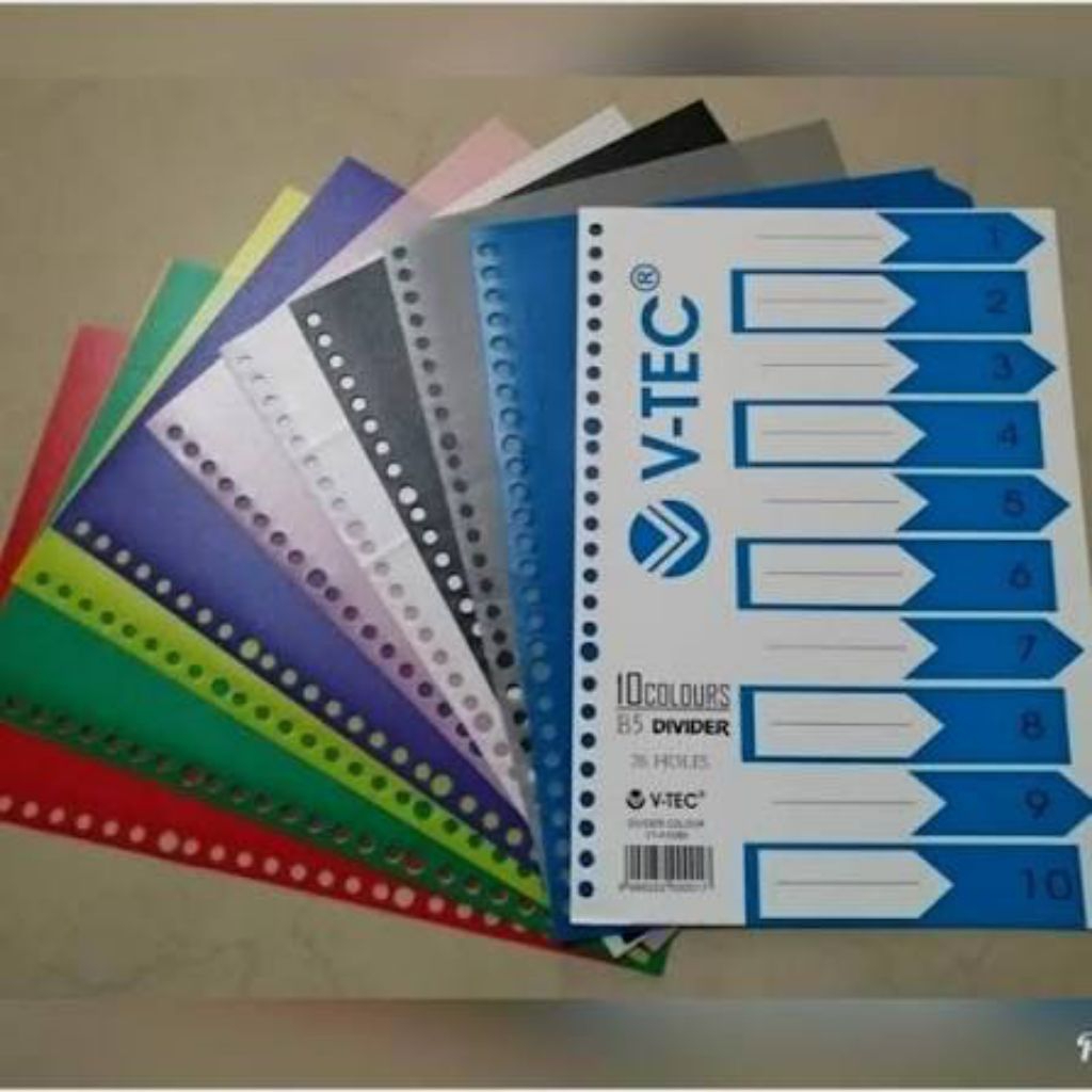pembatas binder driver aesthetic vtech