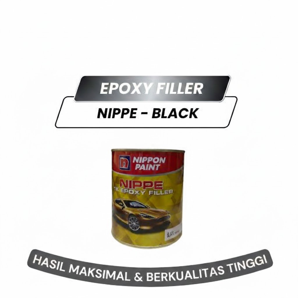 Cat Dasar Epoxy Filler Nippon Paint Warna Putih White 1kg