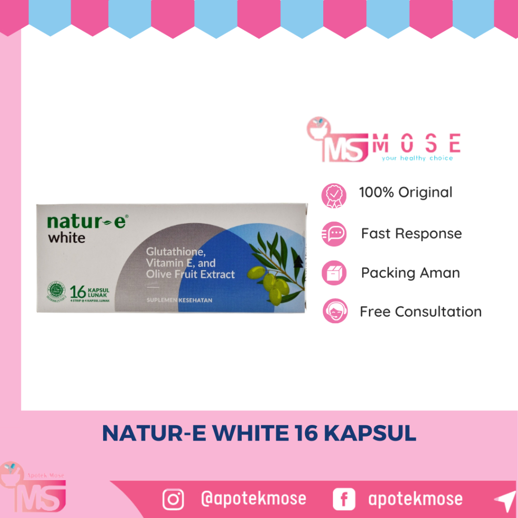 NATUR-E WHITE 16 KAPSUL
