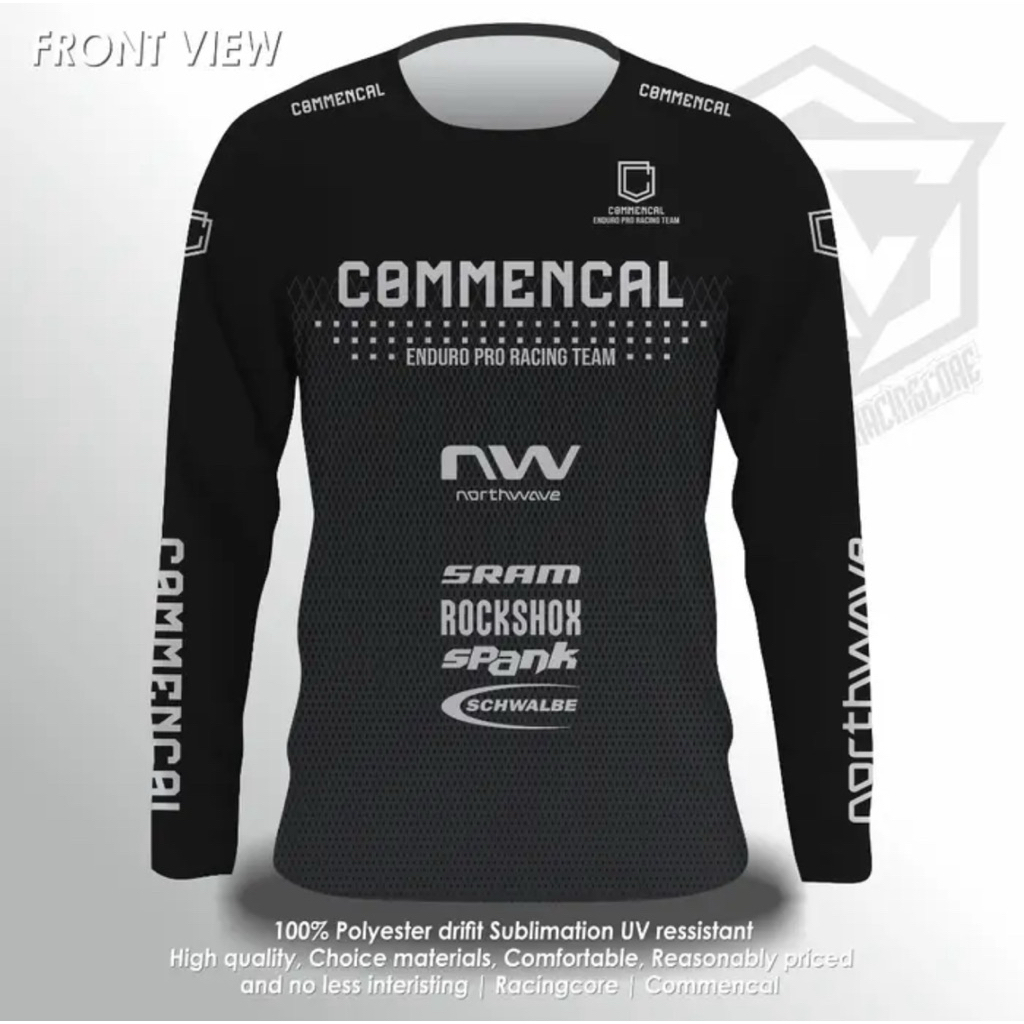jersey cross trail / MTB / Down hill Commencal size L