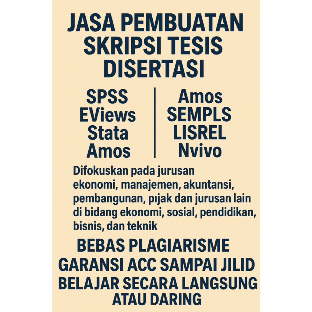 paket skripsi tesis disertasi