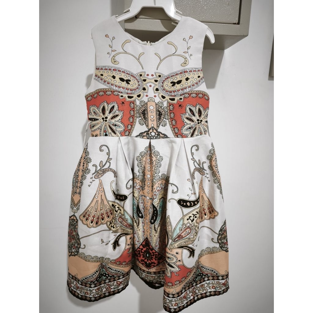 dress anak batik modern