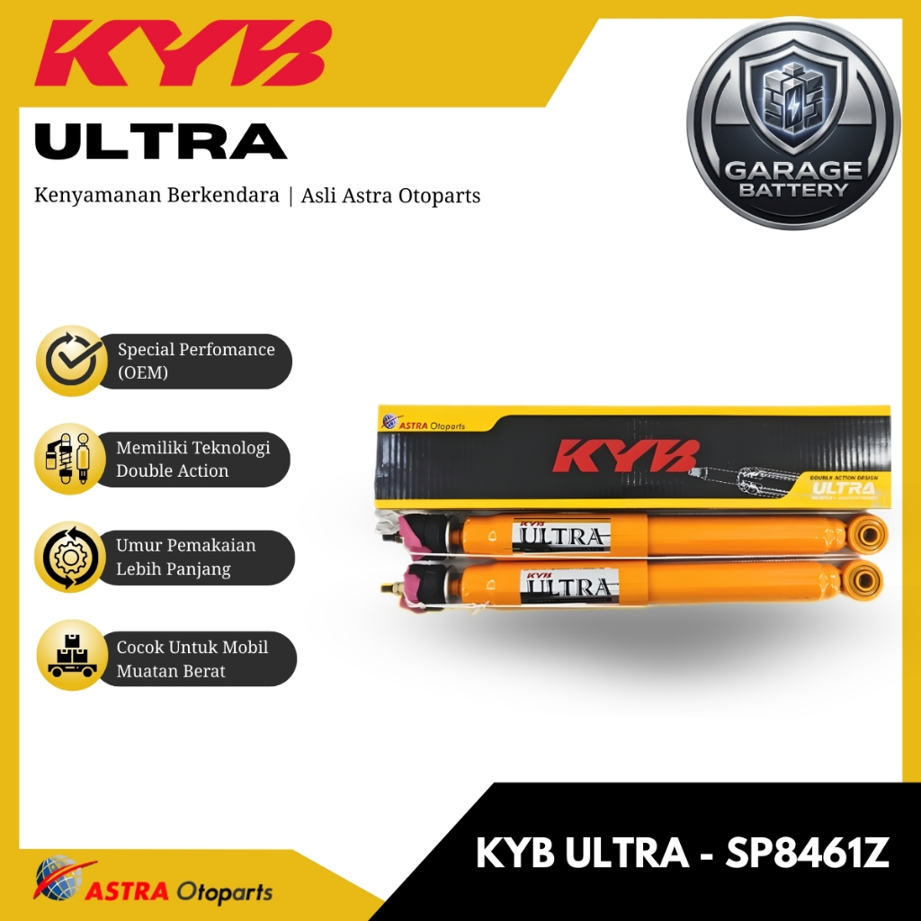 Kayaba / KYB Ultra Shockbreaker Mobil Honda Mobilio Belakang
