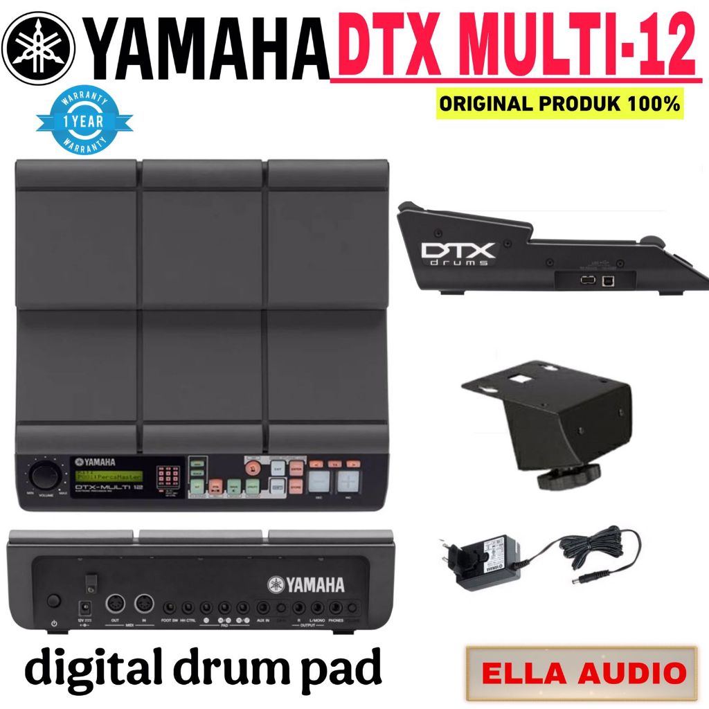 Yamaha DTX-MULTI 12 Electric Percussion Pad Controller dtx multi 12